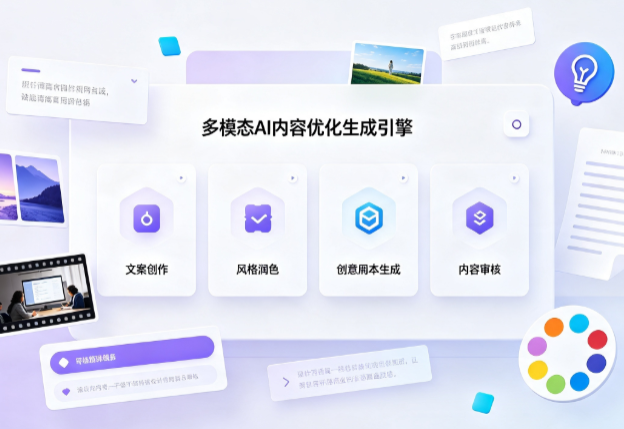 龙南县AI智能内容优化创新 多模态生成技术丰富数字内容创作生态