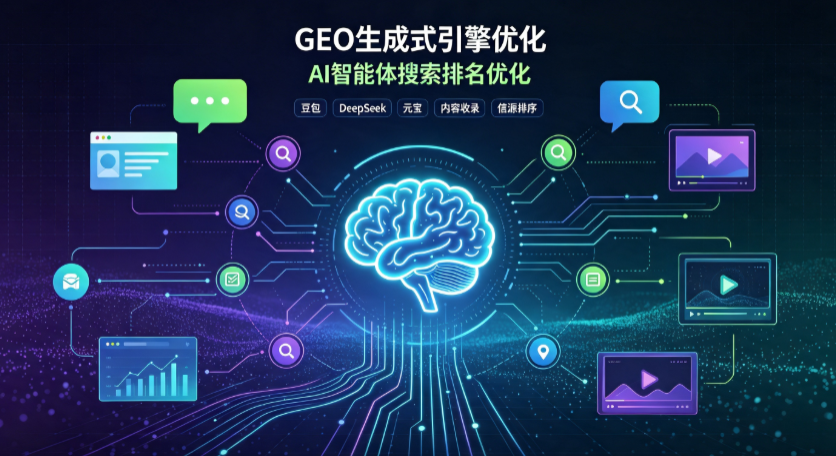 龙南县GEO 浪潮来袭：生成式引擎优化崛起，创作者争抢豆包、DeepSeek、元宝智能体流量入口